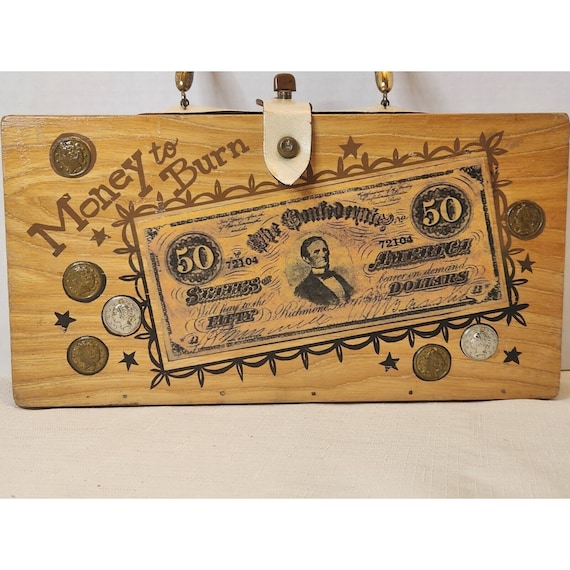 Vintage Money to Burn Enid Collins of Texas Woode… - image 2