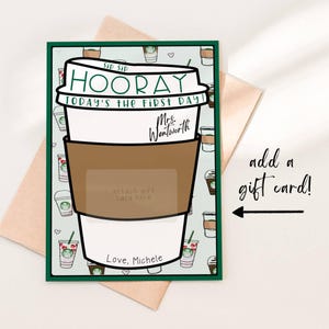 Erster Schultag Starbucks Geschenkkarte Lehrer Geschenk Erster Schultag Lehrer Geschenk Glücklicher Erster Schultagsgeschenk für Lehrer Ausprobieren, bevor Sie kaufen