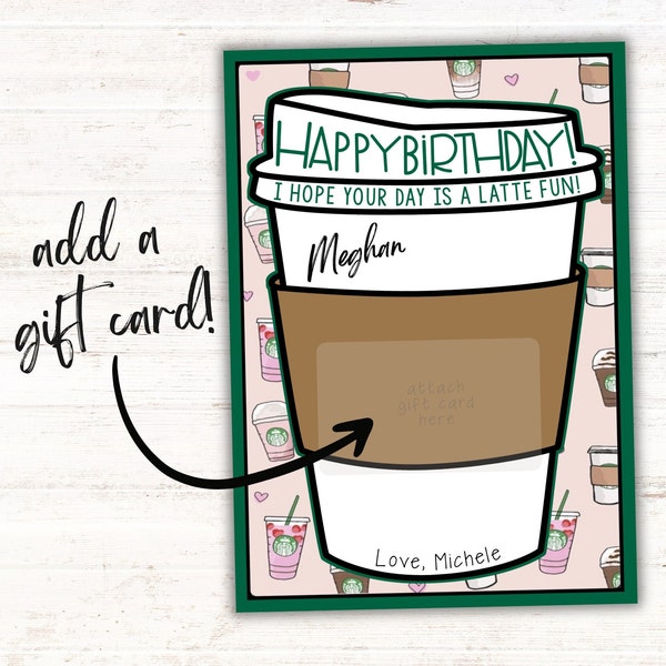 Starbucks Birthday - Etsy
