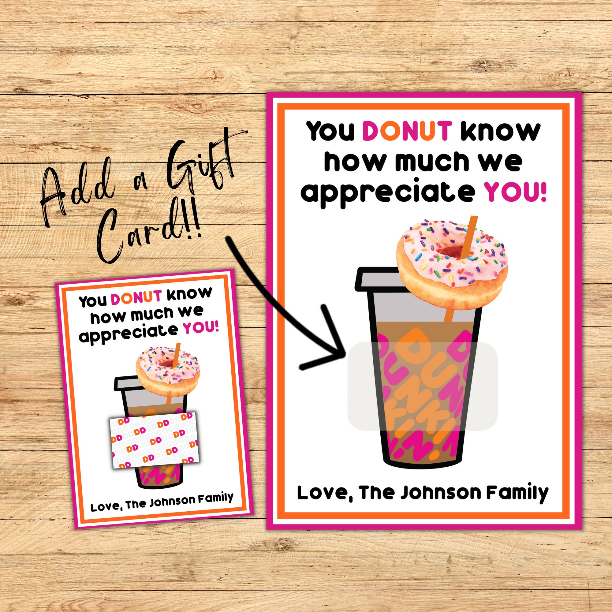 Desend A Dunkin Gift Card - we14eyj
