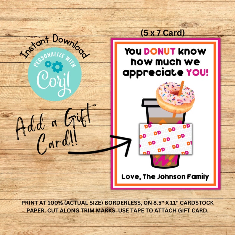 Printable Appreciation Card Instant - Il 794xN.5203346009 Rm3a 