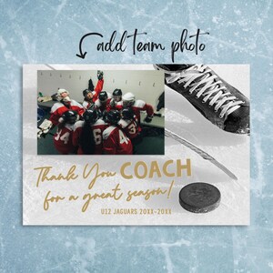 Ende der Saison Hockey-Trainer Foto Geschenk Hockey-Trainer Geschenk Hockey-Team Foto Geschenk Hockey-Trainer Geschenk Hockey-Team Fotovorlage leicht zu bearbeiten