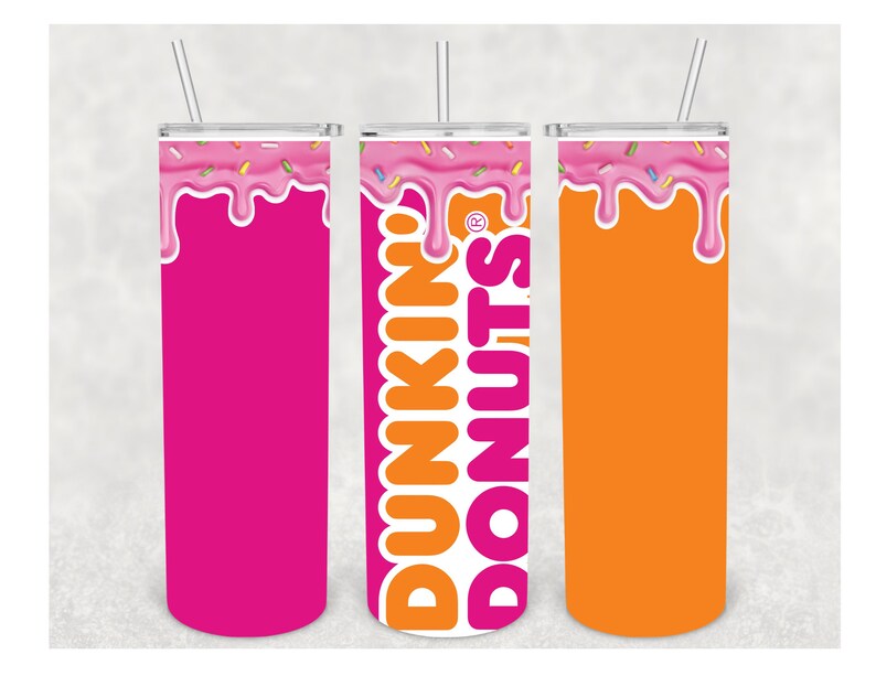 Dunkin Donuts 20oz Tumbler Wrap Etsy