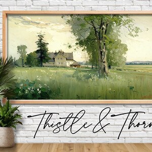 Samsung Frame TV Art  - Frame TV Painting - Instant Digital Download Painting - Watercolor Guache Painting