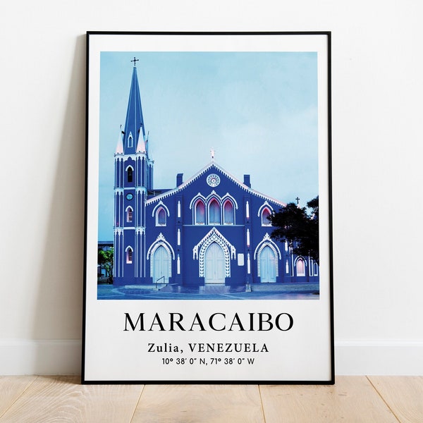 Maracaibo Poster, Maracaibo Picture, Venezuela Photo, Zulia Print, South America Photo, South America, Travel Poster