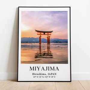 Miyajima Poster, Miyajima Picture, Japan Photo, Hiroshima Print, Asia Photography, Asia Picture, Travel Poster