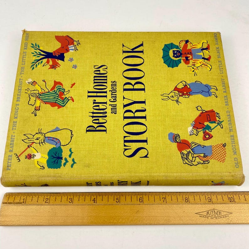 Better Homes & Gardens Story Book 1950 1st Edition Brer Rabbit Sambo ...