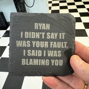 Funny Coasters, Tile Coasters, Slate Coasters, Housewarming Gift, Funny Gift, Drink Coasters, New Home Gift, Wine Coaster, Beer Coasters