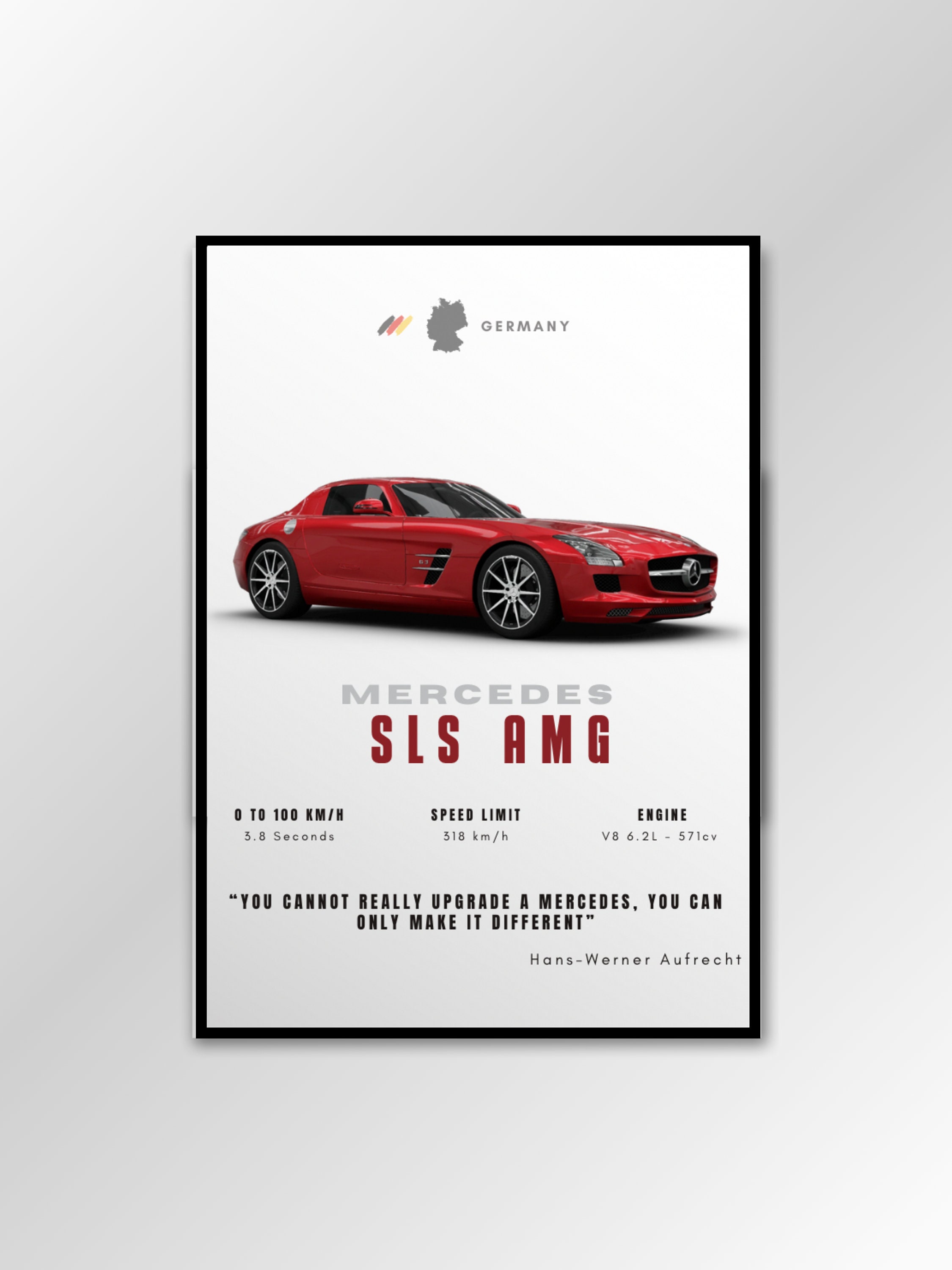 Luxury car poster -  France