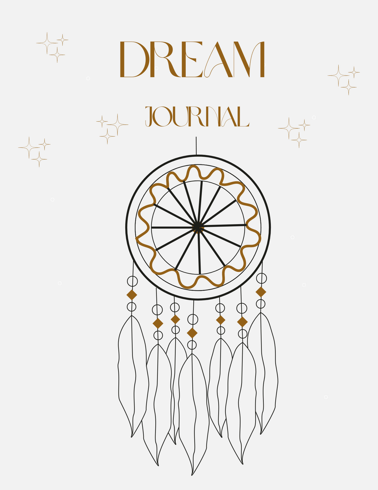 Dream Journal Printable PDF Dream Tracker Dream Diary Etsy