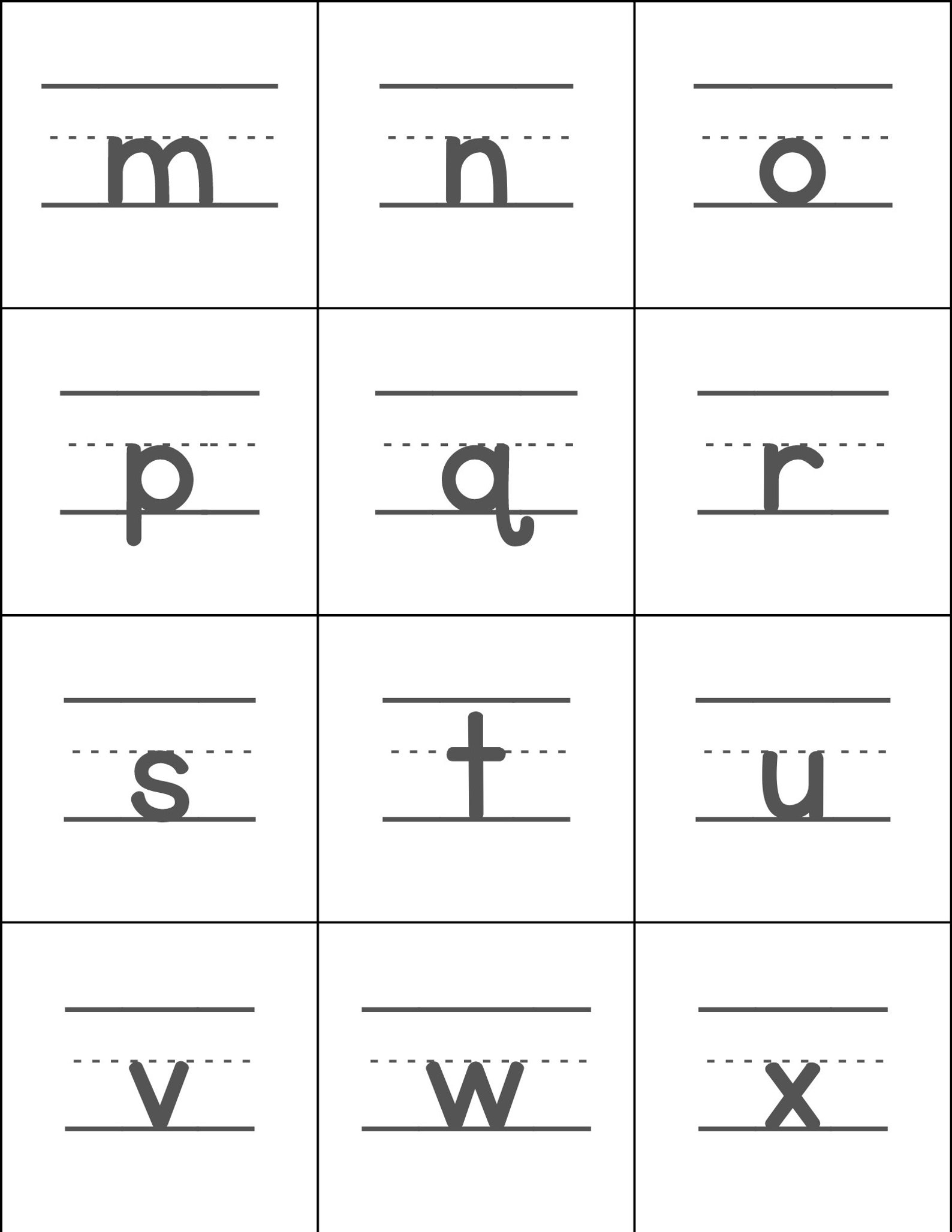 Printable Alphabet Flash Cards, ABC Matching Game, Alphabet Card Games ...