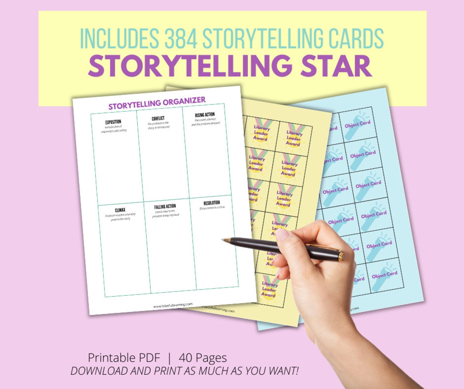 Storytelling Fun Storytelling Cards Creative Play Family - Etsy