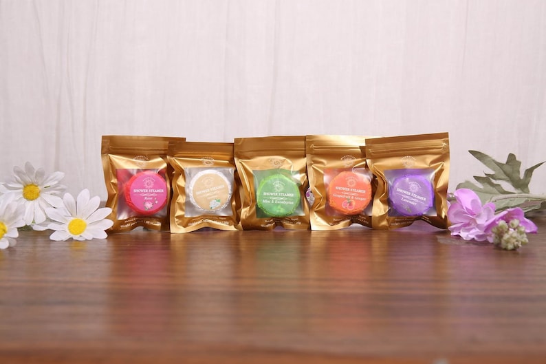 15 Pcs. Shower Steamers Essential Oil Shower Steamer, Handmade Shower Steamers, Shower Steamers