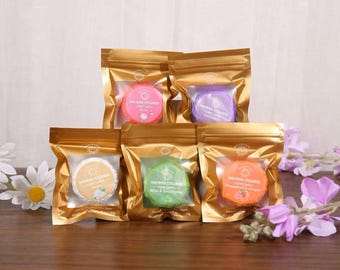 10-Piece, Handmade Essential Oil Shower Steamers, Aromatherapy Gift Set, Stocking Stuffer
