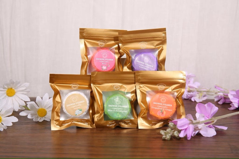 15 Pcs. Shower Steamers Essential Oil Shower Steamer, Handmade Shower