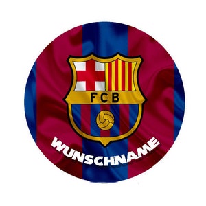 Fondant Tortenaufleger Tortenbild Wunschaufleger Wunschname  personalisiert mit ihrem Namen zum selber gestalten! Fussball Nr. 6354