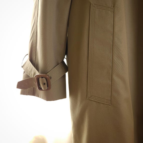 Corduroy Belted Long Trench Coat