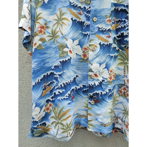 Vintage Hawaiian shirt women, men / aloha  summer… - image 4