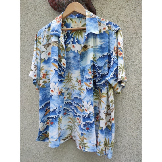 Vintage Hawaiian shirt women, men / aloha  summer… - image 6