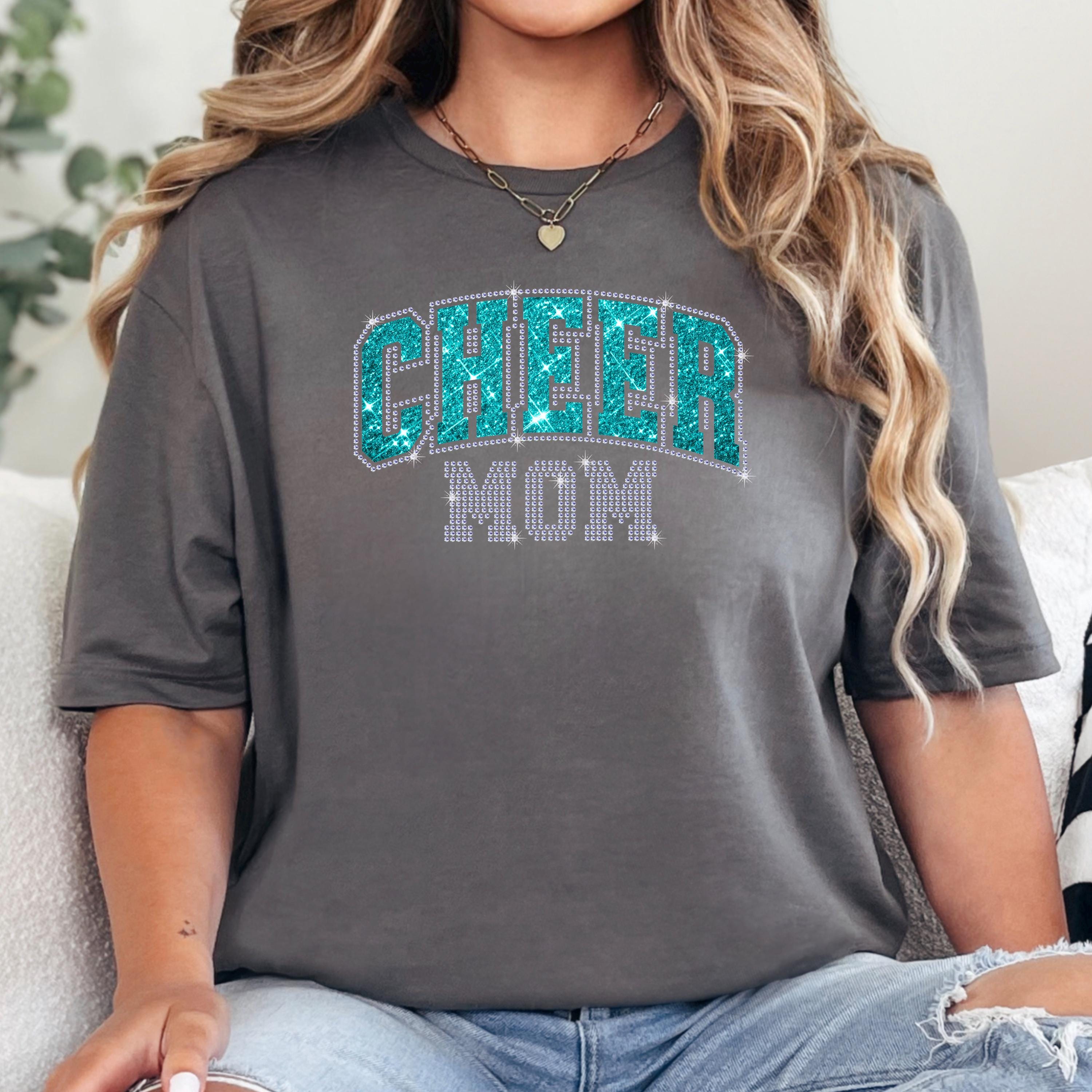 Cheer Mom Rhinestone Template | Bling Design | SS10 Rhinestone SVG ...