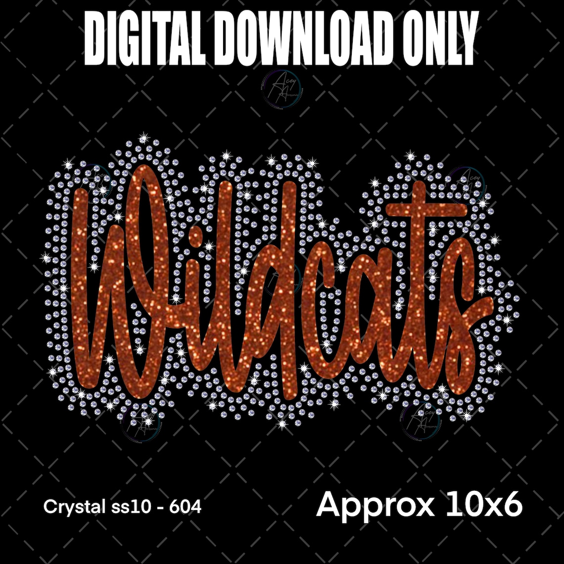 School Mascot Rhinestone Template Bundle SVG PNG | Team Spirit Designs ...