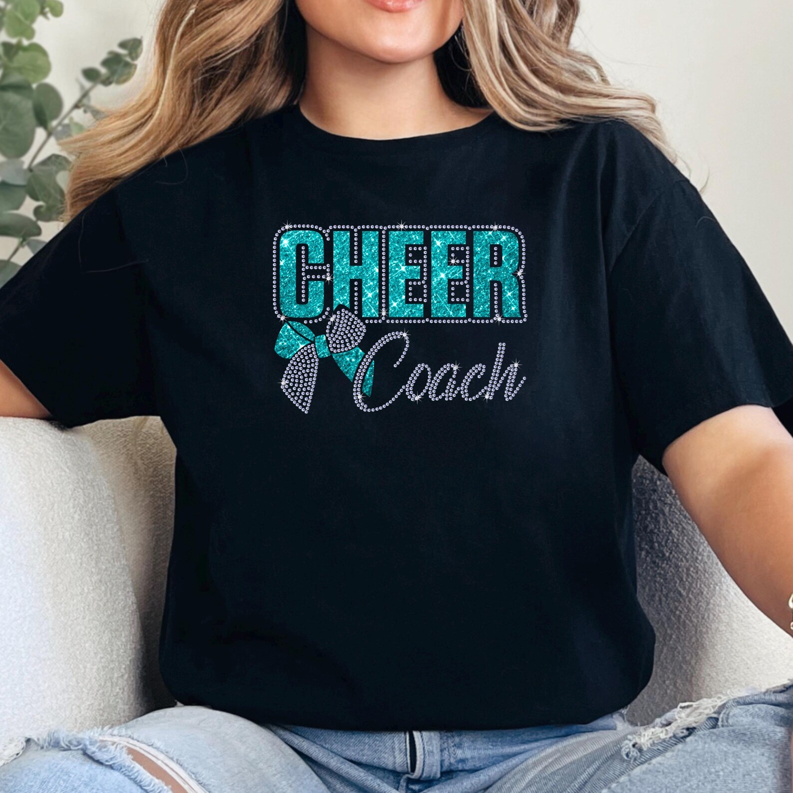 Coach Rhinestone Template Cheer Coach Rhinestone Template SVG PNG | Digital Download | Cricut ...