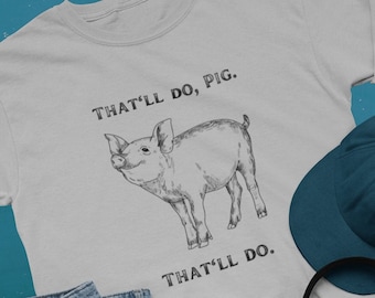 Piggy Tee. Sizes XS - 5XL.