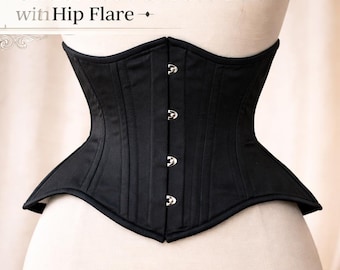 Midnight Sculpt Wasp Waist Underbust Corset Belt