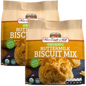 Organic Buttermilk Biscuit Mix, 22 oz. Bag (2 Pack)