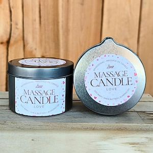 Massage candle | Lotion Candle | Candle Lotion | Body Balm | Perfume Candle | Body Candle melts into warm, relaxing oil with pour spout