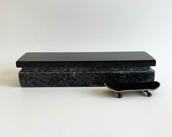 3 Layer *REVERSIBLE* Granite Fingerboard Ledge  | Fingerboard Obstacle | Fingerboard Park | Fingerboard Obstacle Bench