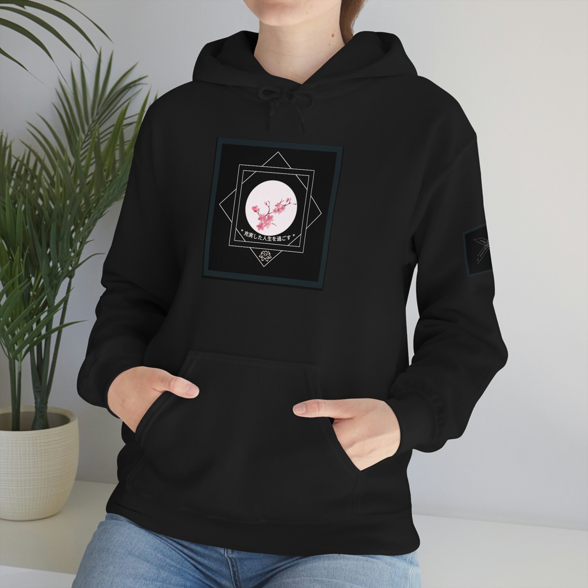 Cherry Blossom Hoodie - Etsy Cherry Blossom Hoodie - Etsy