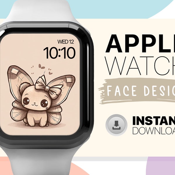 Watch Face Butterfly Etsy
