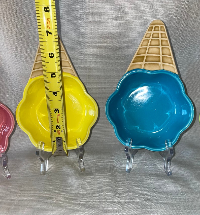 Ice Cream Sundae Bowls Colorful Etsy