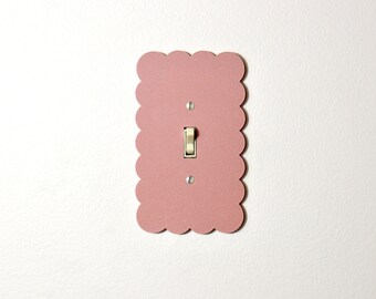 Wavy Cloud Bubble Light Switch Cover Plate