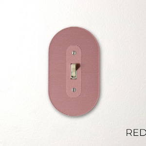 Horizontal Stripe Pattern Light Switch Cover Plate
