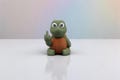 Turtle Middle Finger Figurine – Funny 3D Printed Turtle Gift – Rude Animal Decor, Sarcastic Desk Statue, Gag Gift – Little Angry Animals product logo