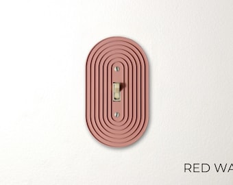 Elegant Round Light Switch Cover Plate