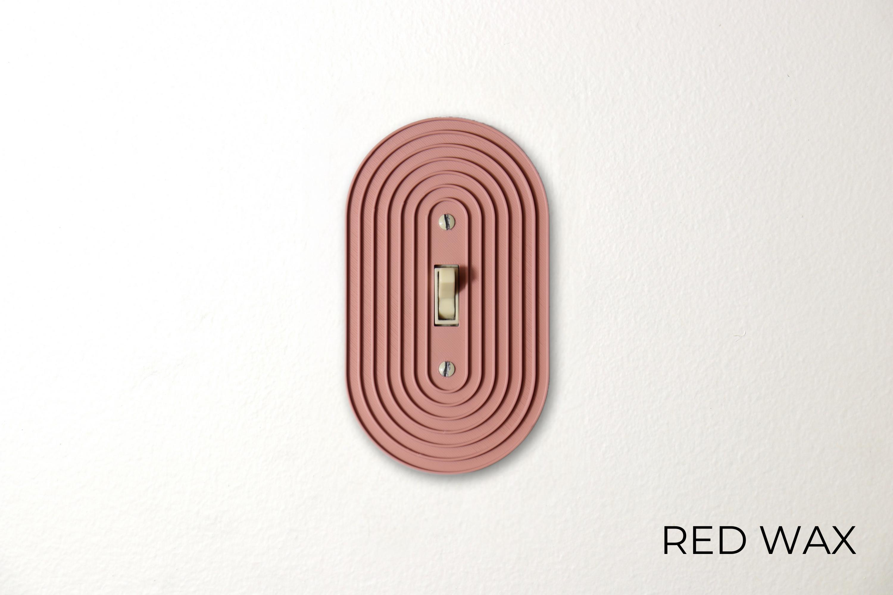 Elegant Round Light Switch Cover Plate