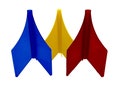 Lawn Dart Fins, Darts Replacement for Safe Round Tips