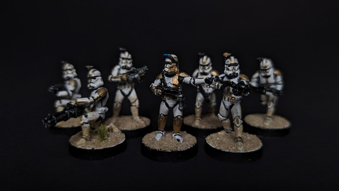 Star Wars Legion Clone Trooper Phase 1 Star Corps - Etsy