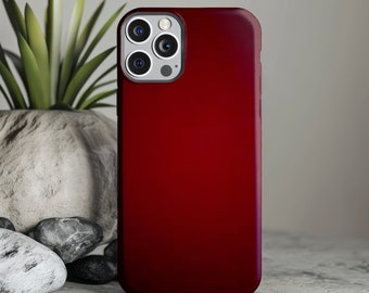 Burgundy Buns Phone Case