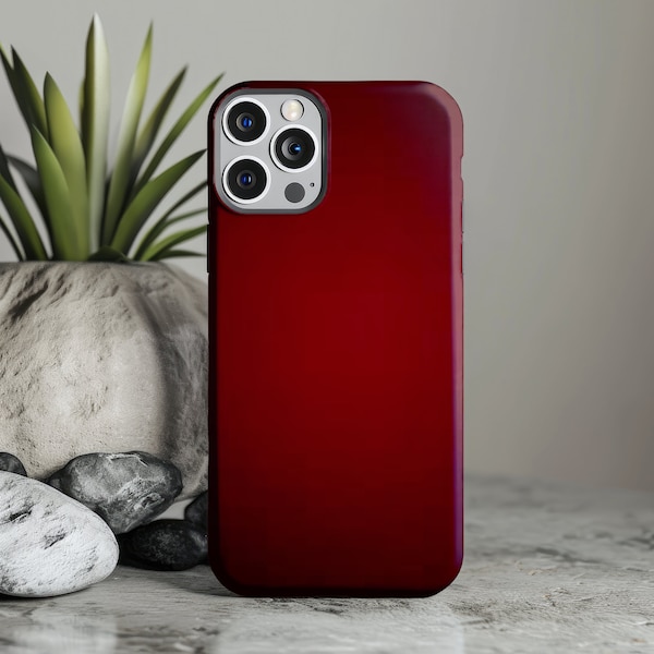 Burgundy Buns Phone Case