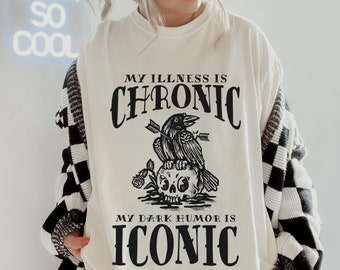 Chronic Illness Humor Flare Day Survivor Shirt Spoonie Dysautonomia Shirt POTS Syndrome EDS Ehlers Danlos Awareness Rare Disease TShirt