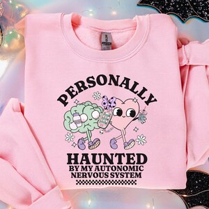Sudadera de Halloween con disautonomía del sistema nervioso autónomo, síndrome POTS, síndrome de taquicardia ortostática postural