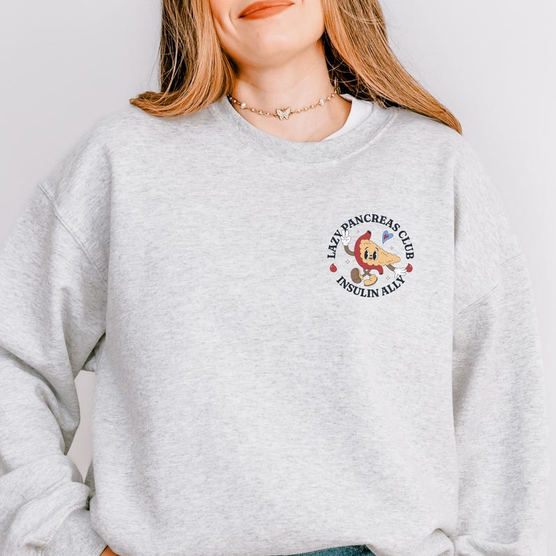 Be Nice to Me My Pancreas is on Permanent Vacation Diabetes Sweatshirt