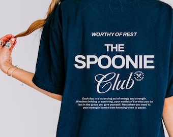 Der Spoonie Club Rest ist produktive Chronische Krankheit Shirt Geschenk für Flare Day Survivor Tshirt LöffelTheorie Unsichtbare Krankheit Chronische Müdigkeit