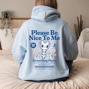 Ankylosierende Spondylitis Hoodie AS Spine Krieger Kapuzen-Sweatshirt Autoimmunkrankheit Chronische Schmerzen Spondy Spoonie Geschenk für Flare Day Unterstützung