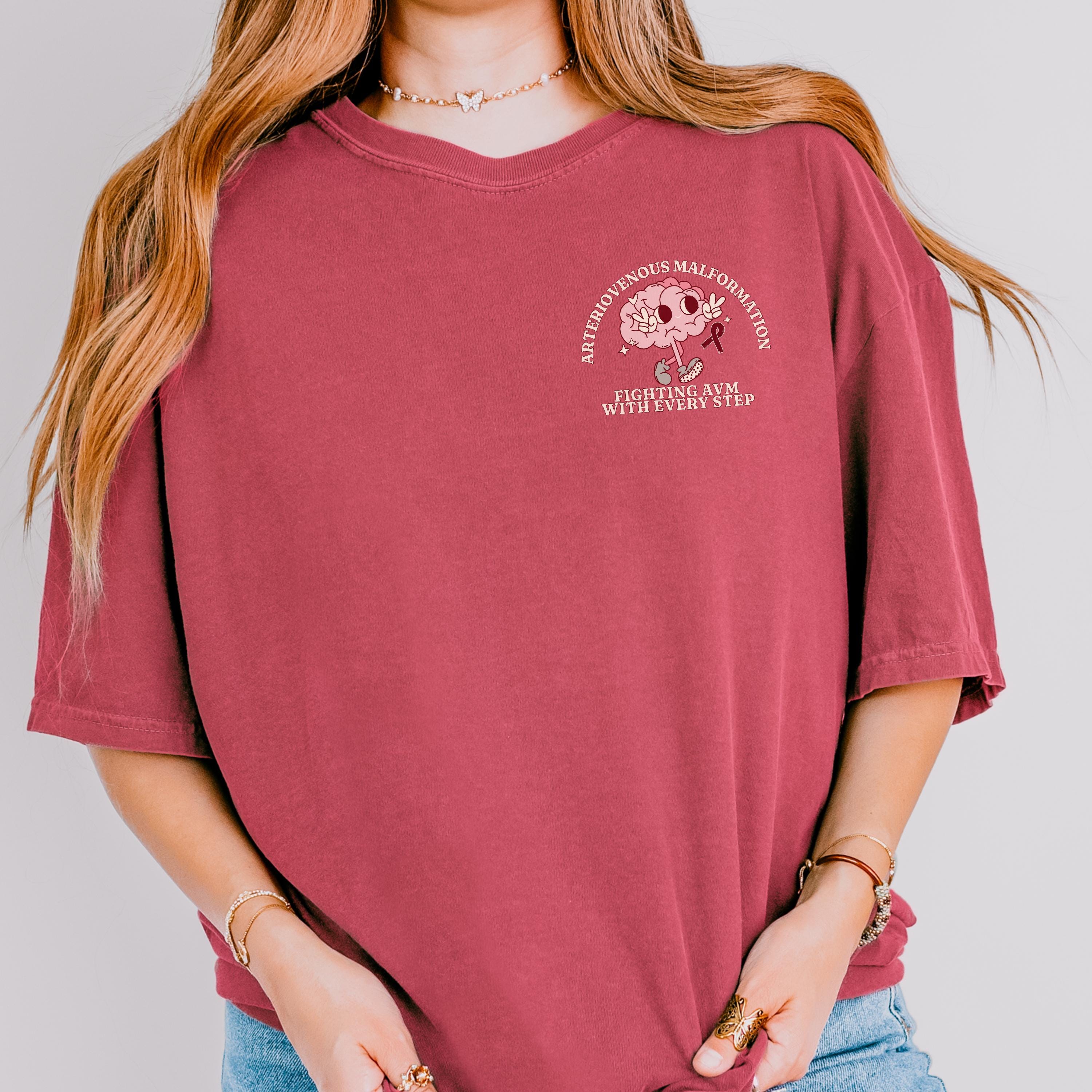 AVM Survivor Shirt Arteriovenous Malformation Awareness Brain Condition ...