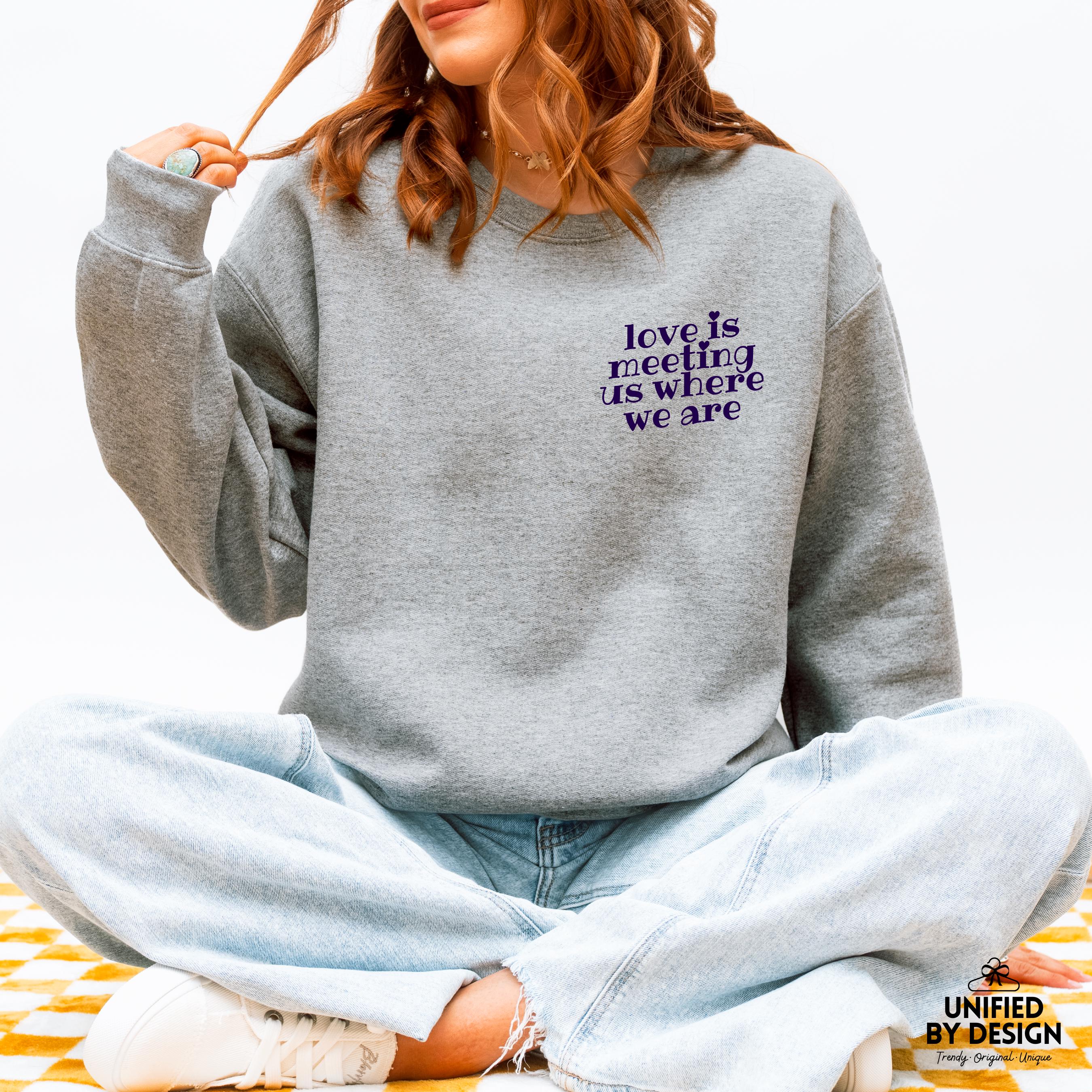 Ways to Love a Lupus Warrior Sweatshirt Lupus Awareness Month Gift 